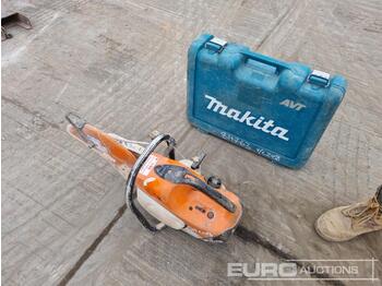  Stihl Petrol Quick Cut Saw, Makita 110 Volt Hammer Dril - Equipamento de betão