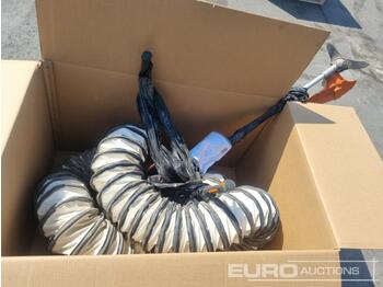  Pallet of Heating Hoses, Stihl Cutter - Equipamento de construção
