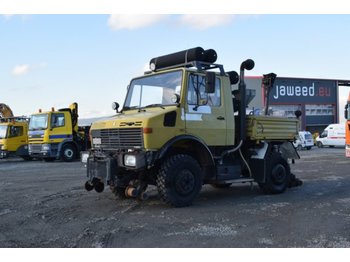 Unimog 424 / Zweiwege - Escavadeira de rodas