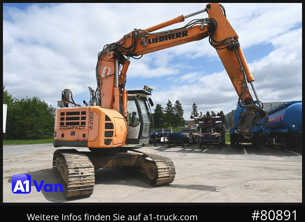 Escavadora de rastos LIEBHERR 924 Compact, Kettenbagger