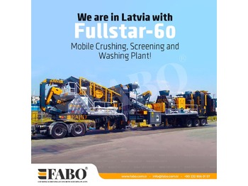 Britadeira móvel novo FABO FULLSTAR-60 Crushing, Washing & Screening  Plant: foto 1