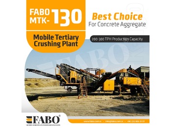 Britadeira móvel novo FABO Mobile Tertiary Impact Crusher: foto 1