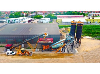 Central de betão novo FABO TURBOMIX-100 Mobile Concrete Batching Plant | Ready In Stock: foto 1