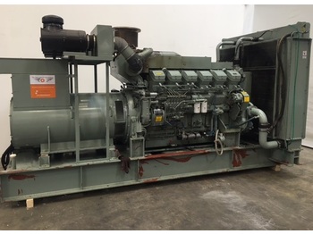 Mitsubishi S12R-PTA engine  - Gerador elétrico