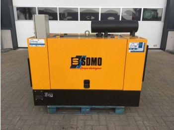 SDMO Mitsubishi 22 KVA Silent Generatorset Good As New ! - Gerador elétrico