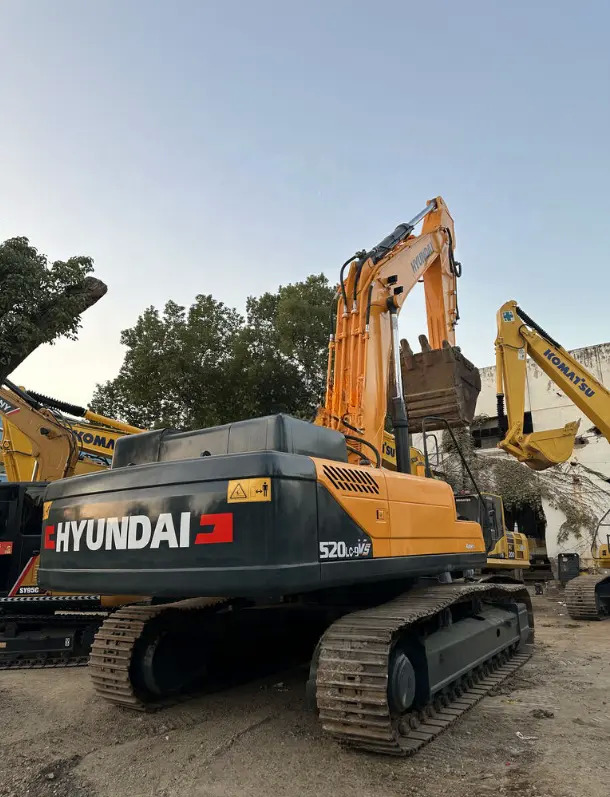 Escavadeira Good Quality Construction Machinery Hyundai 520vs Crawler Digital 520 Used Excavators For Hyundai: foto 7