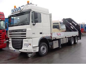Daf 3-Achser XF 105.460 SC mit MKG-Ladekran - Grua móvel
