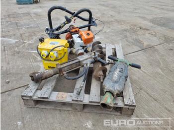  Stihl Post Drill & Auger, 110Volt Transformer, Pneumatic Hand Held Breaker, Hydraulic Breaker - Guindaste de pórtico