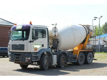 Camião betoneira MAN TGA 32410 8X4   9m³: foto 1