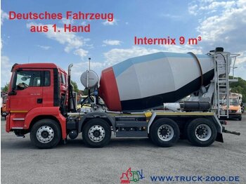 Camião betoneira MAN TGS 32.400 8x4 Putzmeister Intermix 9m³ Klima: foto 1