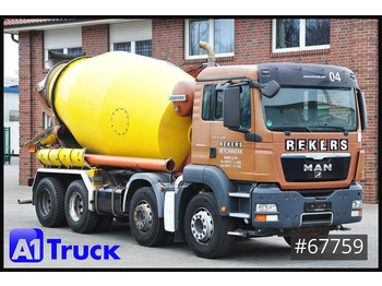MAN TGS 35,400, Liebherr 9m³, 8x4, - Camião betoneira: foto 1