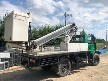 Caminhão com plataforma aérea MERCEDES-BENZ Unimog U 100L: foto 1