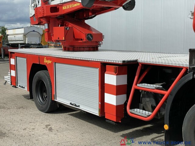 Caminhão com plataforma aérea Mercedes-Benz 1422NG Ziegler Feuerwehr Leiter 30m Rettungskorb: foto 6