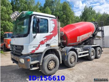 Camião betoneira Mercedes-Benz Actros 3241 8x4 -9m3- 12m length hydraulic pipe: foto 1