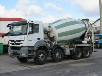 Camião betoneira Mercedes-Benz Axor 3240 B 8x4 Betonmischer Stetter 9m³: foto 1