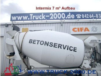 Camião betoneira Mercedes-Benz Intermix 7m³ Betonmischer Aufbau: foto 1