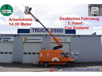Caminhão com plataforma aérea Mercedes-Benz Sprinter 516 CDI Ruthmann Versalift 14 m Höhe: foto 1