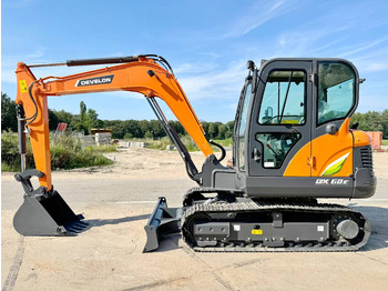 Develon DX60E-10N - New / Unused / 2024 Model - Mini escavadeira