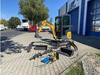  Kabinen Minibagger Kubota BK1250KS + Zubehör Groß *14.500€ NETTO*BERGER KRAUS*SCHWENKARM*SOFORT!* - Mini escavadeira