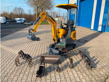  Minibagger BK950JS + Zubehör *9.571€ NETTO*BERGER KRAUS*JOYSTICK*SOFORT!* - Mini escavadeira