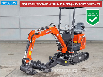 Rhinoceros XN12 -8 KUBOTA ENGINE - 3 BUCKETS - Mini escavadeira