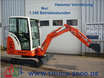 SCHAEFF HR 12 Minibagger neuw. / Zustand / nur 1349 BS - Mini escavadeira