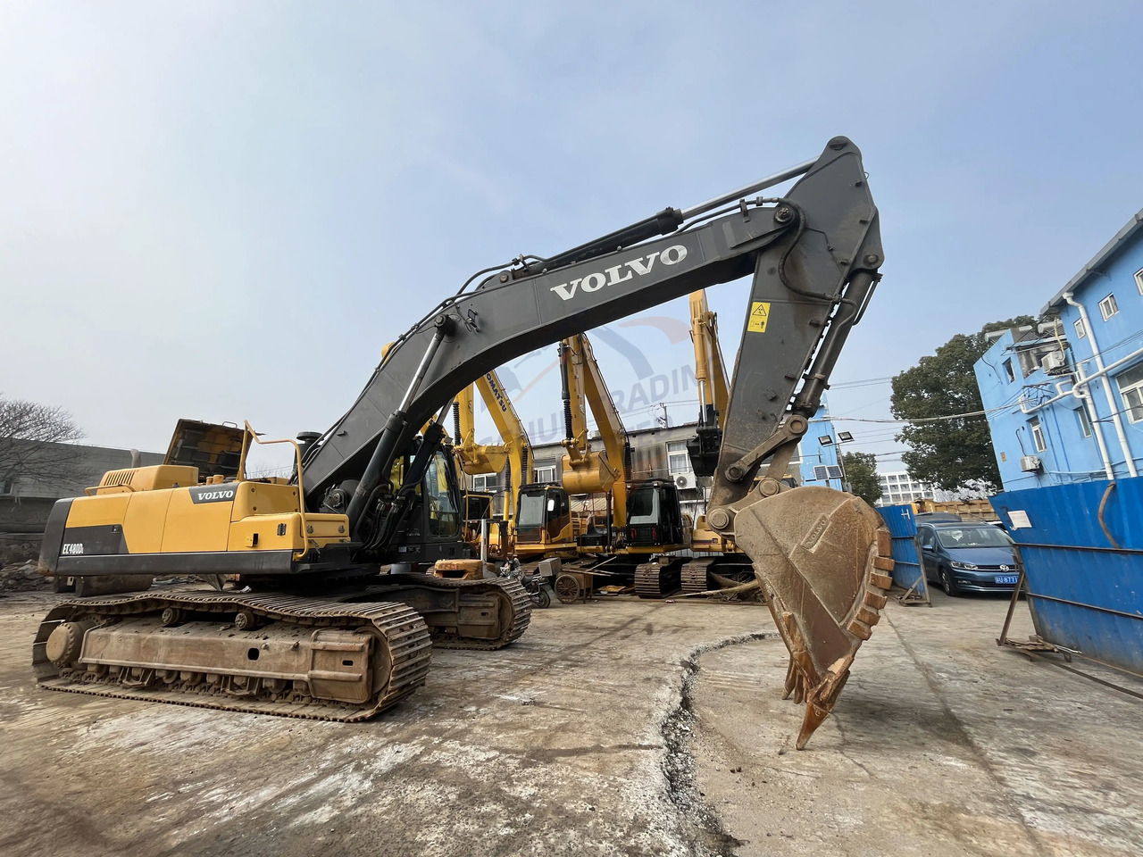 Escavadora de rastos New arrival second hand  hot selling Excavator construction machinery parts used excavator used  Volvo EC480D  in stock for sale: foto 6