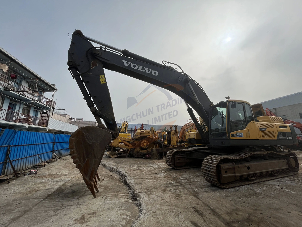 Escavadora de rastos New arrival second hand  hot selling Excavator construction machinery parts used excavator used  Volvo EC480D  in stock for sale: foto 5