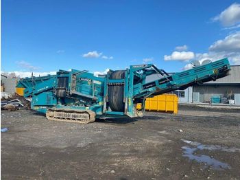 Peneira vibratória Powerscreen WARRIOR 1400 Siebanlage / Magnetabs.