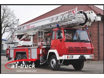 Steyr Bronto Skylift 32S32,  42m, 6x6 Feuerwehr,  - Plataforma aérea