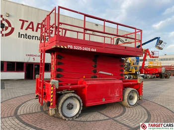 PB Lifttechnik S225-24DS Diesel 4x4 Scissor S225 Work Lift 2230cm  - Plataforma de Tijera/ Plataforma de tesoura