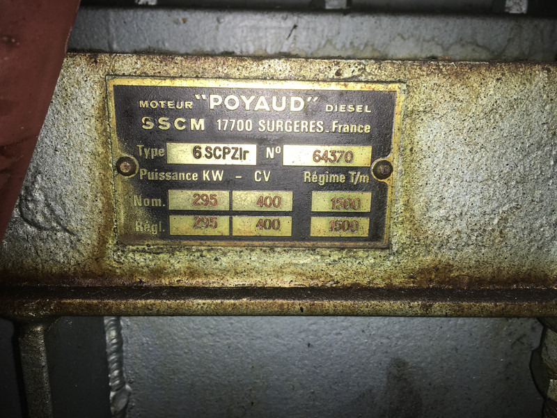 Máquina de construção Poyaud Diesel OYAUD DIESEL 6 SCPZLR USED: foto 6