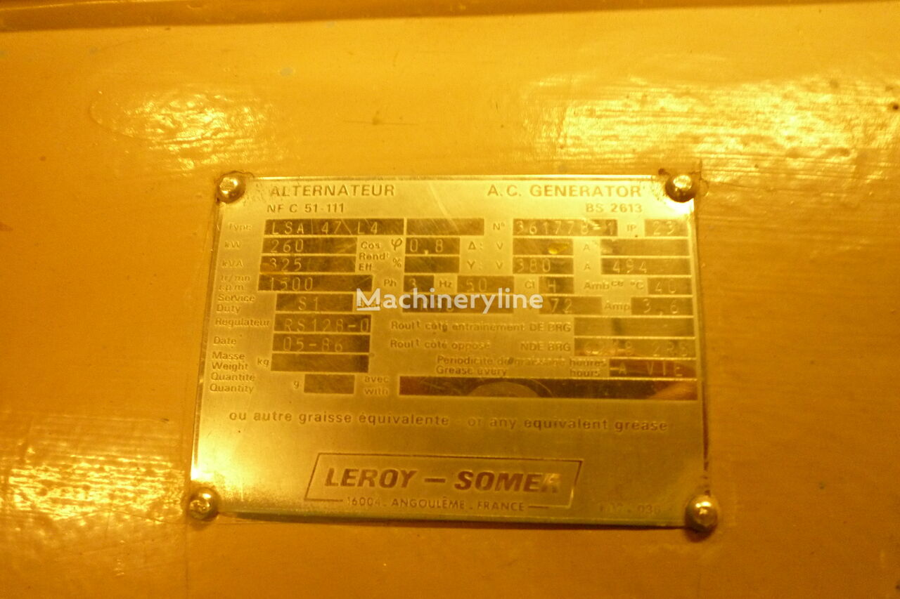 Gerador elétrico SDMO 330 kVa NTTA855-G: foto 3