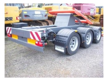 Sandvik / Extec Dolly axle / Dolly Transportachse - Máquina de construção