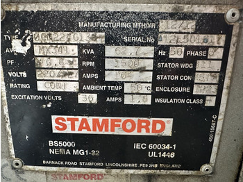 Gerador elétrico Stamford UCM224G13 Geneartordeel 62 kVA Alternator: foto 3