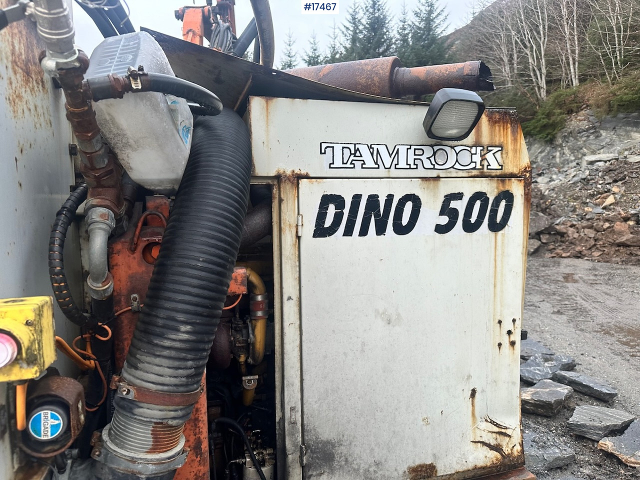 Máquina de perfuração Tamrock Dino 500: foto 42