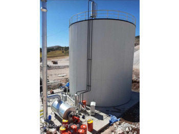 POLYGONMACH 1000 tons bitumen storae tanks - Usina de asfalto