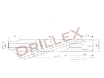 Máquina de perfuração direcional Vermeer D36x50 Φ68 4,5m Drill pipes, żerdzie: foto 1