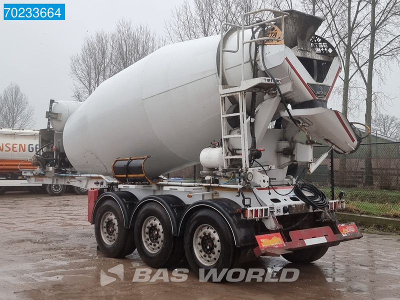Semi-reboque betoneira Zappmix NEV3T 12m3 Liftachse TÜV 01-25 Concrete Hydraulik: foto 3