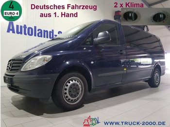 Minibus, Furgão de passageiros Mercedes-Benz Vito 115 CDI Extra Lang 7 Sitze 2x Klima eFH.: foto 1