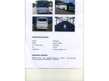 PONTICELLI LR210 P SCOLER - Ônibus