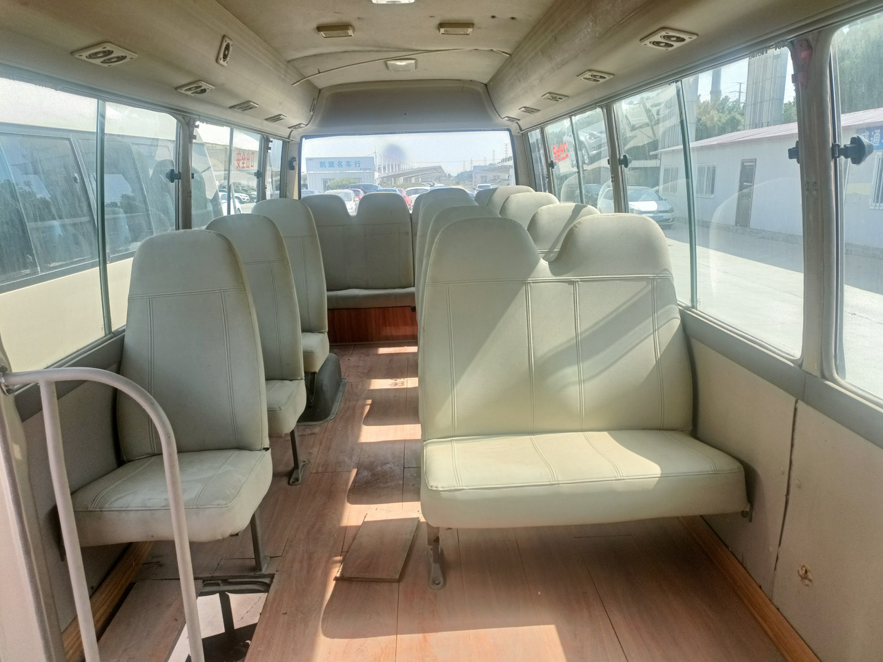 Minibus, Furgão de passageiros TOYOTA Coaster passenger bus 6 cylinders diesel: foto 7