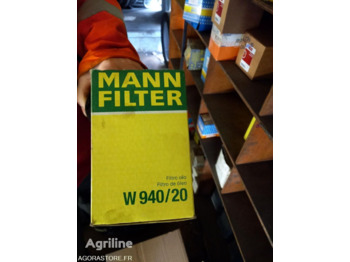  MANN-FILTER lot de 5 filtres W940-20 - Filtro de ar