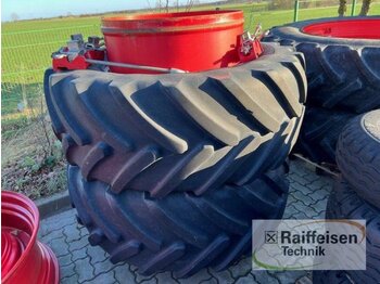 Jantes e pneus para Máquina agrícola Michelin Zwillinge 600/65 R34: foto 1