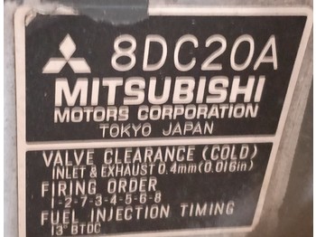Motor novo Mitsubishi 8DC20A: foto 1