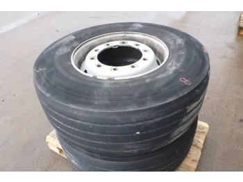 Pneu/ pneumático Däck Dunlop 385/65R22,5 Släpvagn