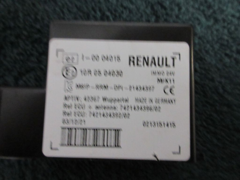 Sistema elétrico para Camião Renault 7421434392 REGELEENHEID D 210 EURO 6: foto 2