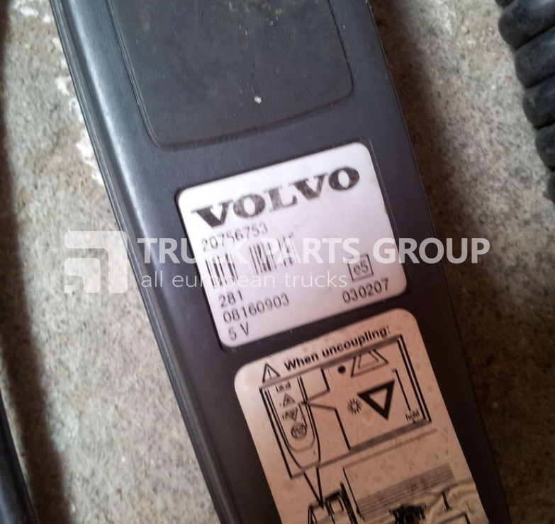 Suspensão para Camião VOLVO FH13 suspension control unit, control box, lever control, 207567 suspension remote control: foto 3