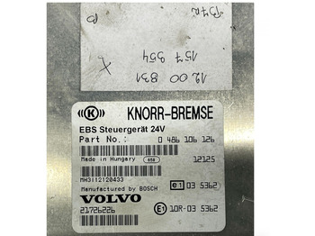 Centralina electrónica Volvo VOLVO,KNORR-BREMSE,BOSCH B7R (01.06-): foto 2