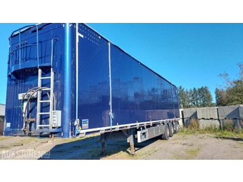  2012 Knapen K502 Walking floor tralle, NY EU - med hydraulisk vegg og tak + låsing. EU OK før levering - Reboque